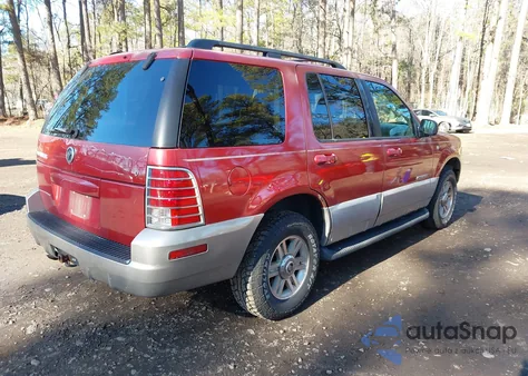2002 Mercury Mountaineer из США, поврежденный, VIN 4M2ZU86E12ZJ19665